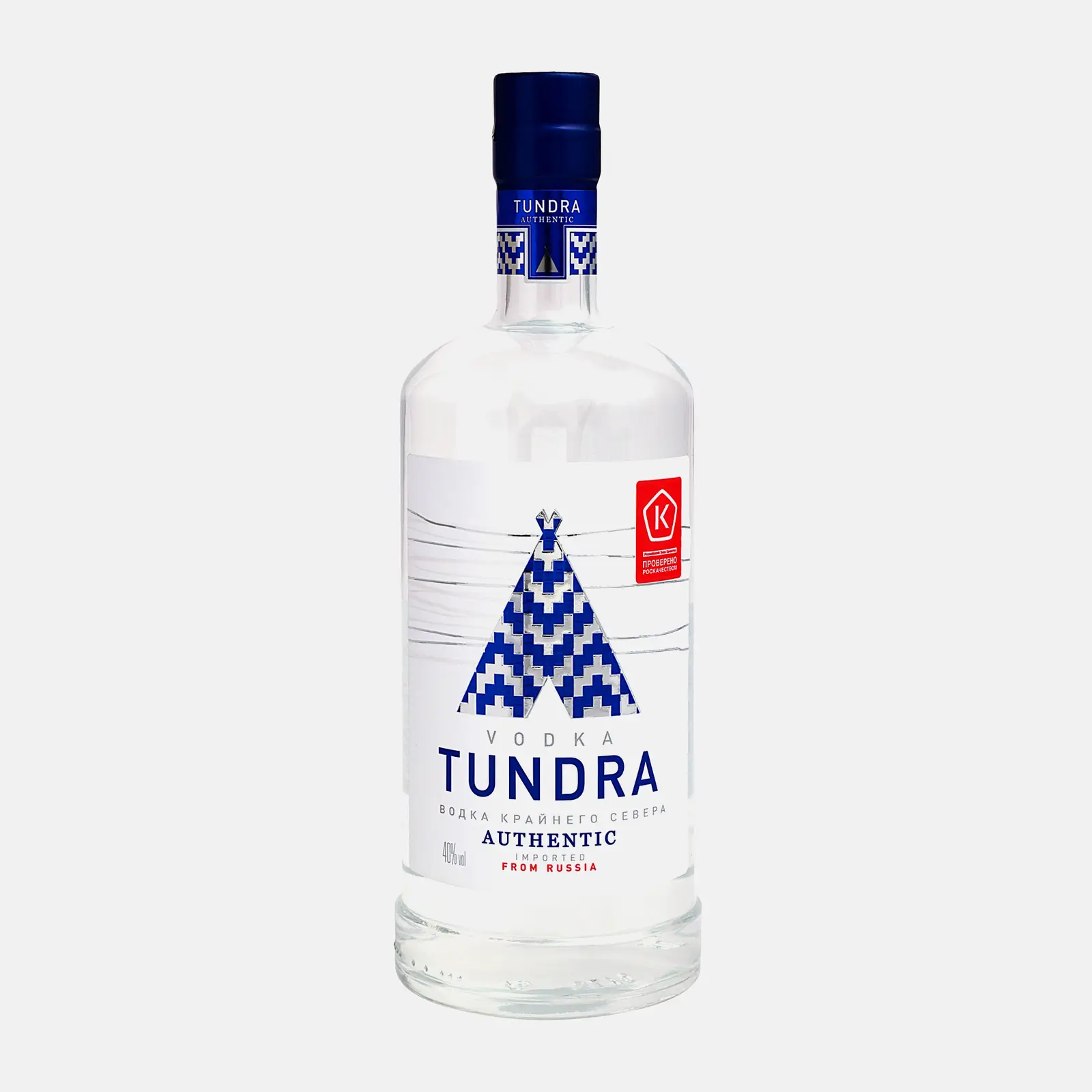 Изображение товара Водка Tundra Authentic 40% 700мл