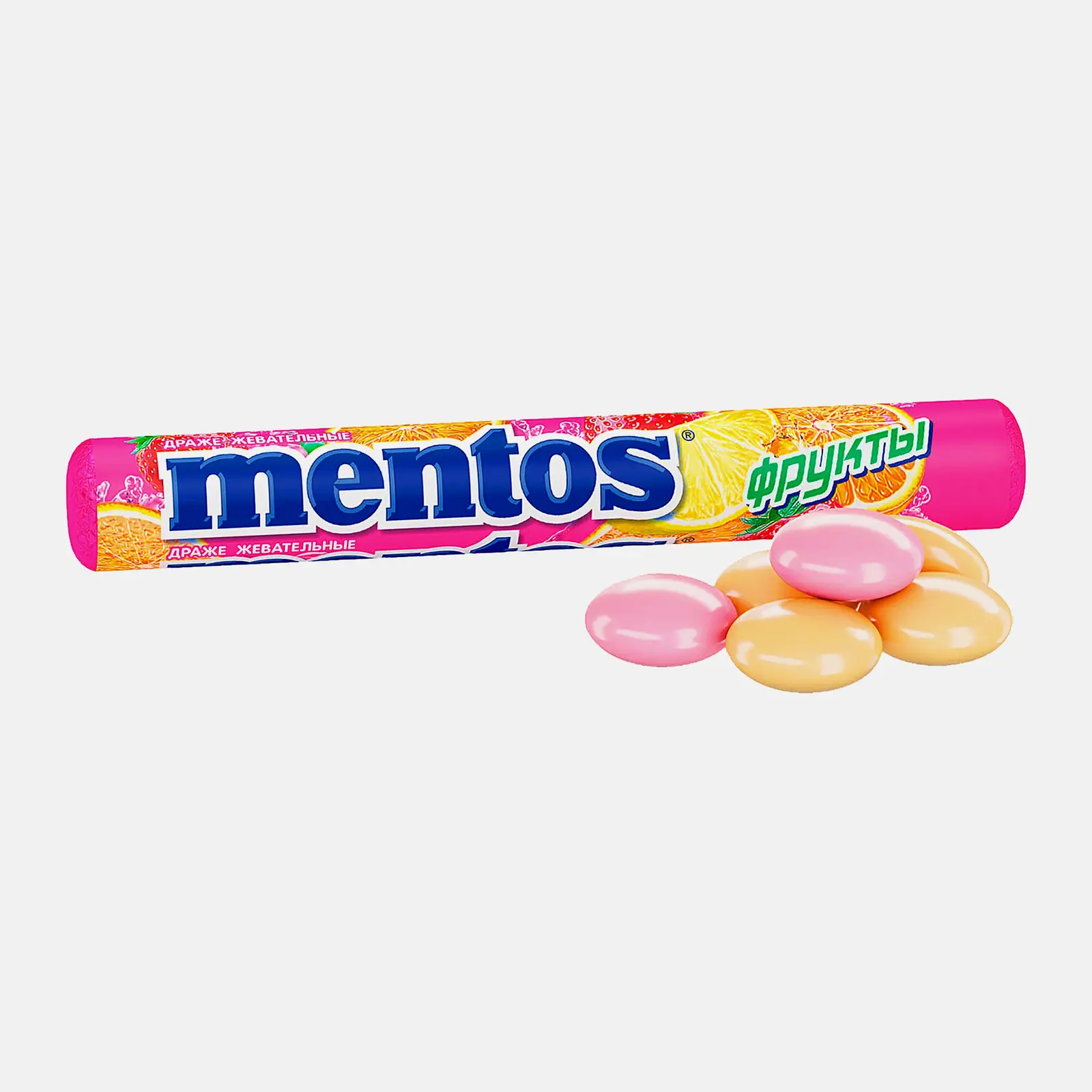 Драже Фруктовый Mentos 37.5г