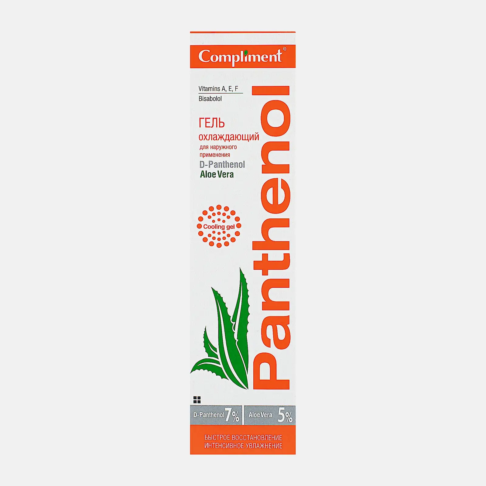 Гель для тела Compliment Panthenol Aloe Vera 75мл