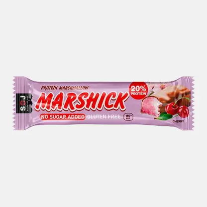Протеиновый батончик вишневый в молочном шоколаде Soj Marshmall 30г