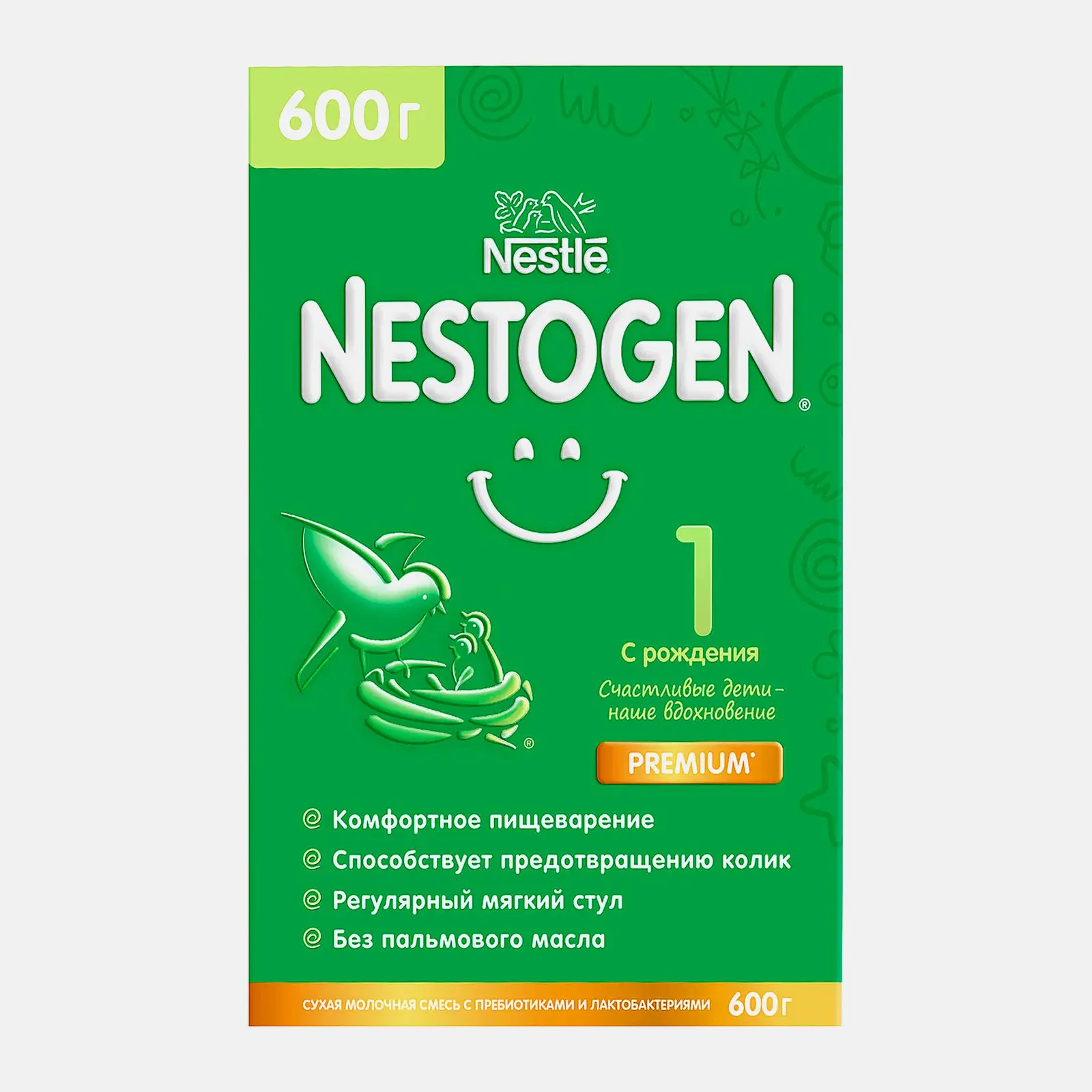 Изображение товара Сухая молочная смесь Nestogen 1 для мягкого стула 600 г