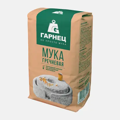 Мука Гарнец Гречневая 500г