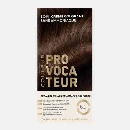 Краска для волос Provocateur 6.1 Моккачино 40/80/15мл