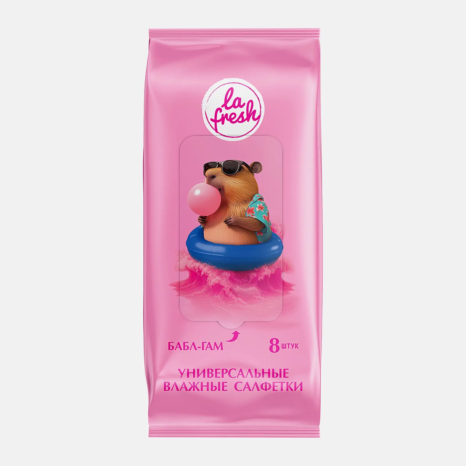 Влажные салфетки La Fresh молодежные мини 8шт в ассортименте - фото 2