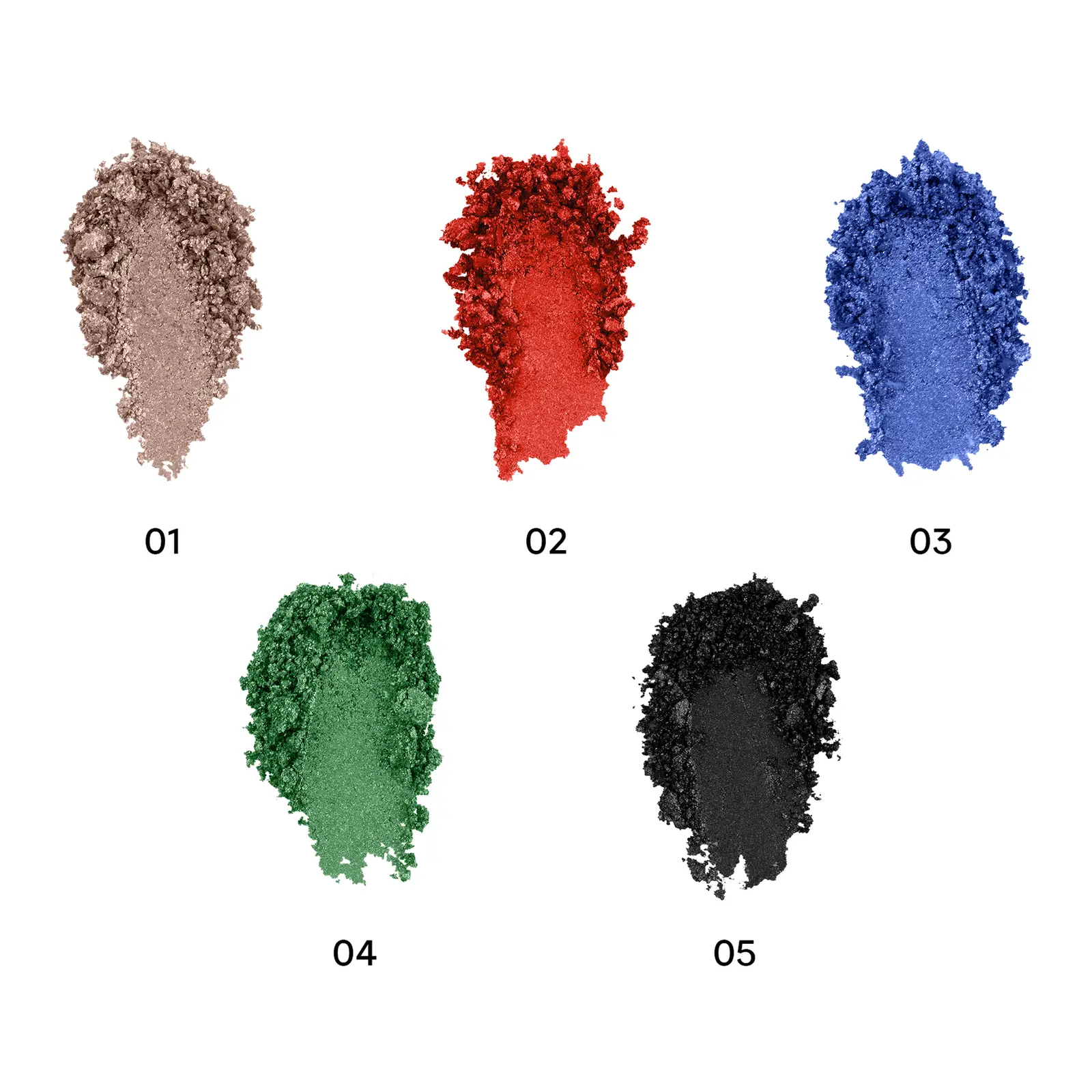 Палетка теней Influence Beauty Color Algorithm мини тон 04