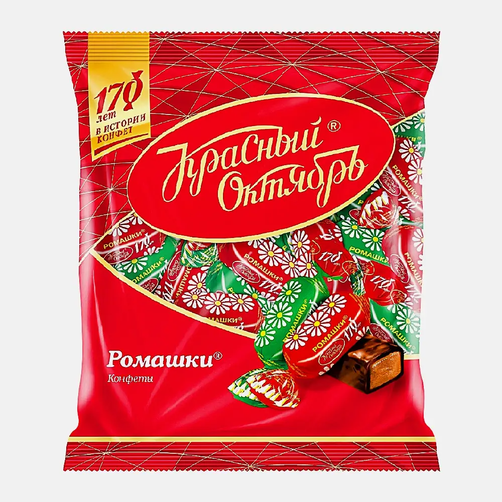 Изображение товара Конфеты с помадной начинкой Крем-Брюле в шоколадной глазури 250 г