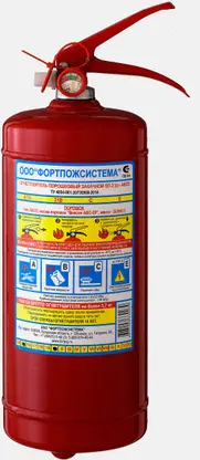 Огнетушитель ЯрПожИнвест ОП-2 класс АВСЕ 2кг