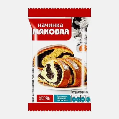 Маковая начинка Готовим дома 120г