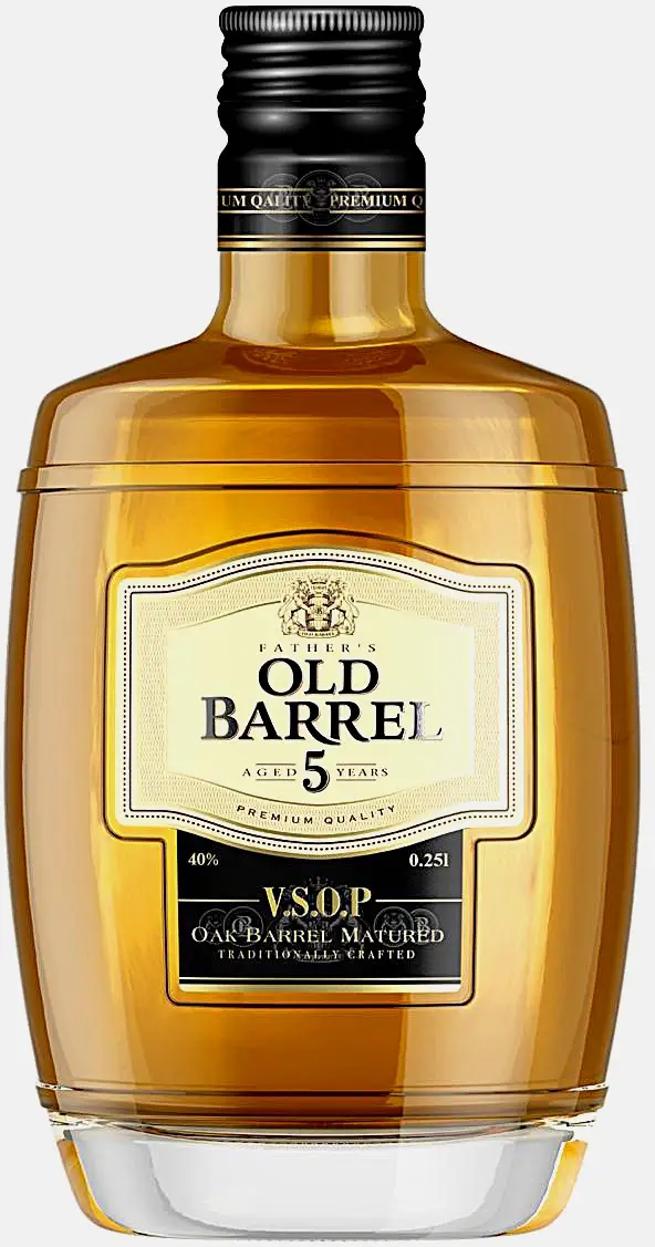 Изображение товара Коньяк Fathers Old Barrel 5 лет 40% 250мл - благородный алкоголь