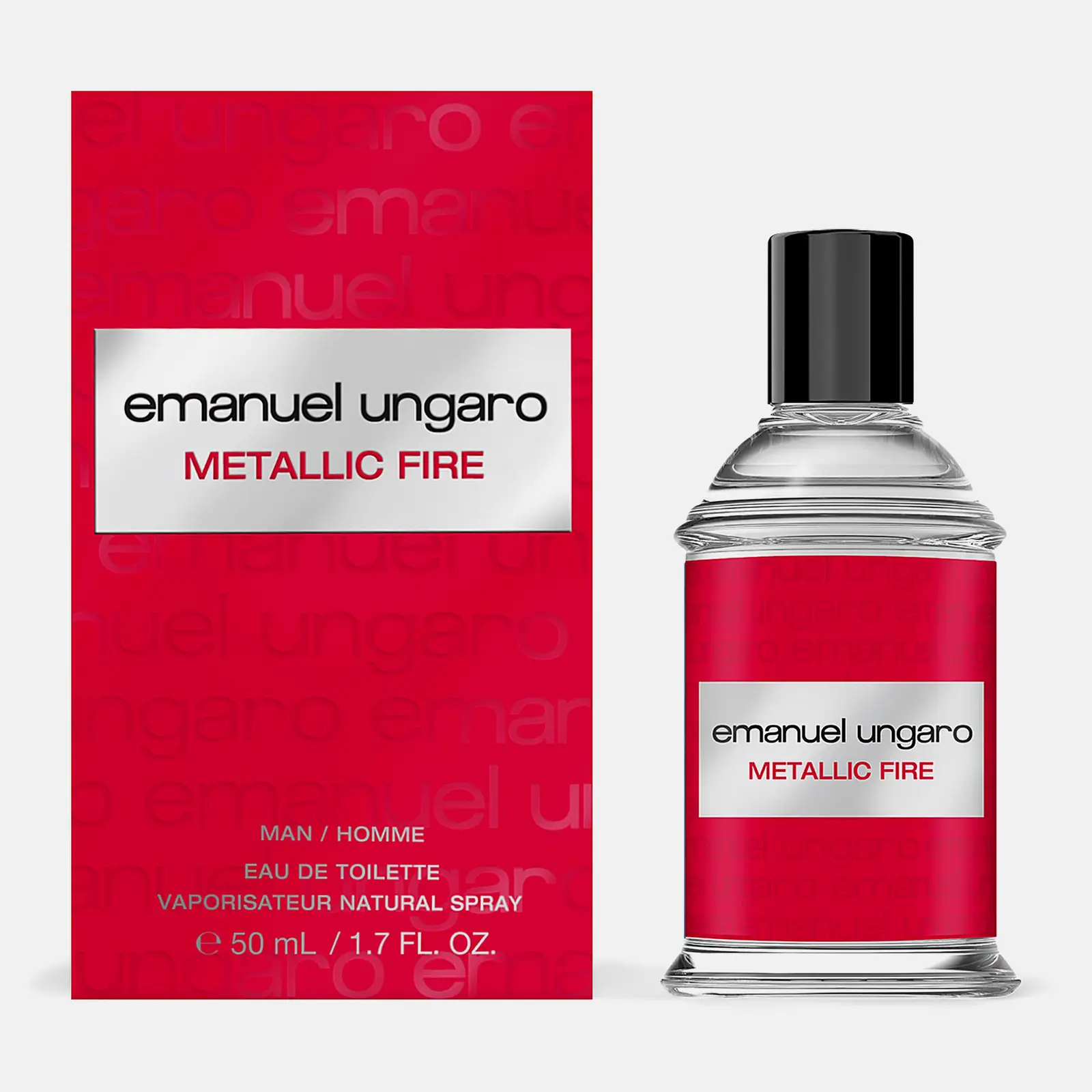 Туалетная вода Metallic Fire Man Ungaro мужская 50мл - фото 2 Туалетная вода Metallic Fire Man Ungaro мужская 50мл - фото 2