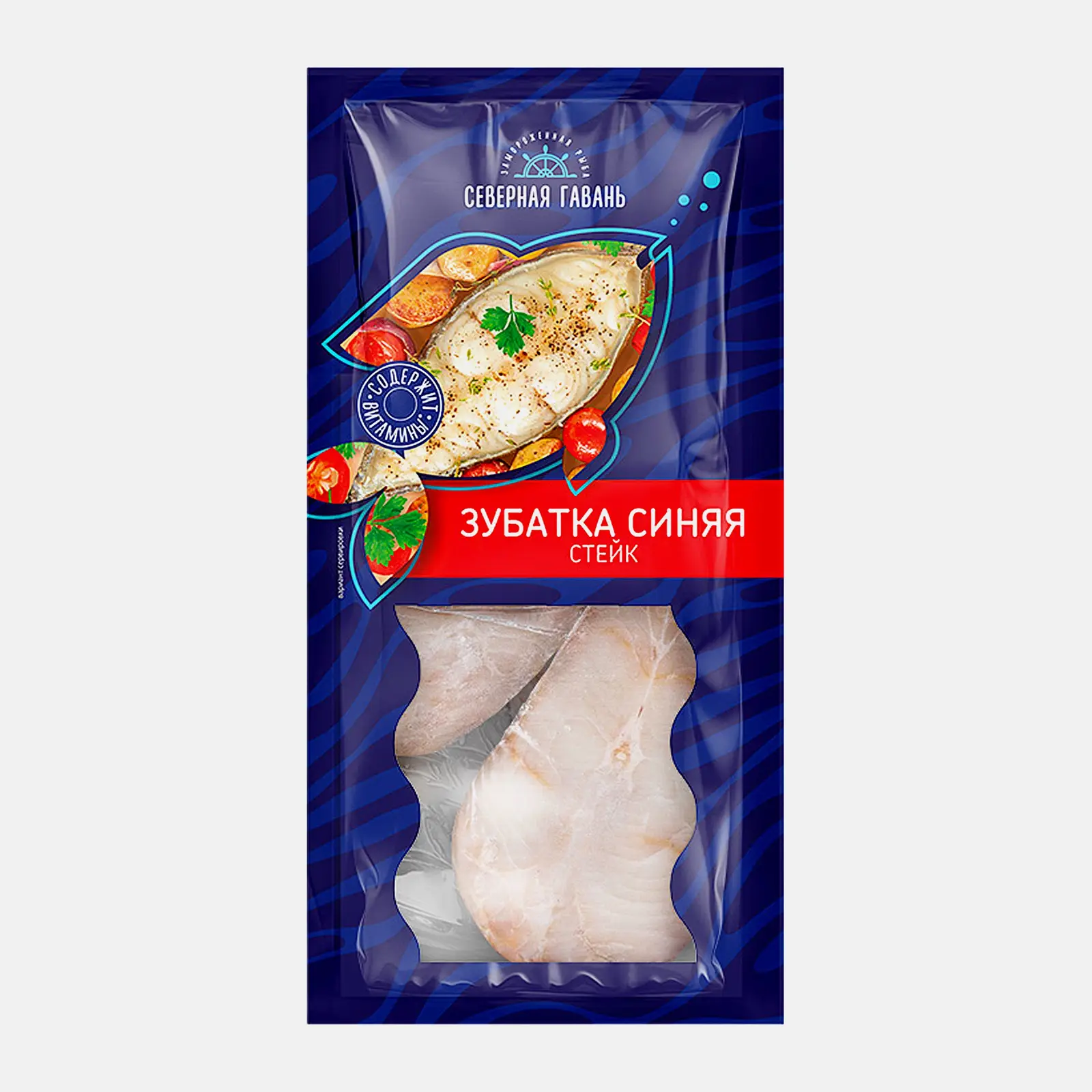 Изображение товара Стейк из синей зубатки 800г