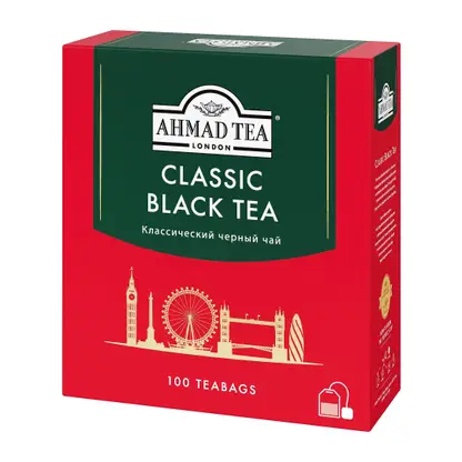 Изображение товара Чай черный Ahmad Tea Classic Black Tea 100пак