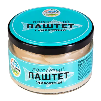 Изображение товара Паштет Меридиан лососевый сливочный 200г