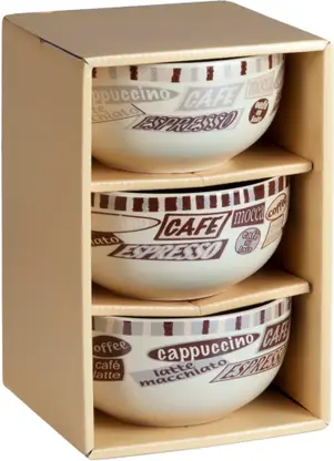 Изображение товара Чаша керамическая 520мл 3шт