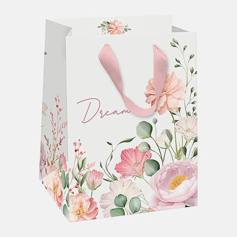 Пакет Пакетико подарочный матовая ламинация S ПДЛ W 14.6*11.4*6.4см в ассортименте