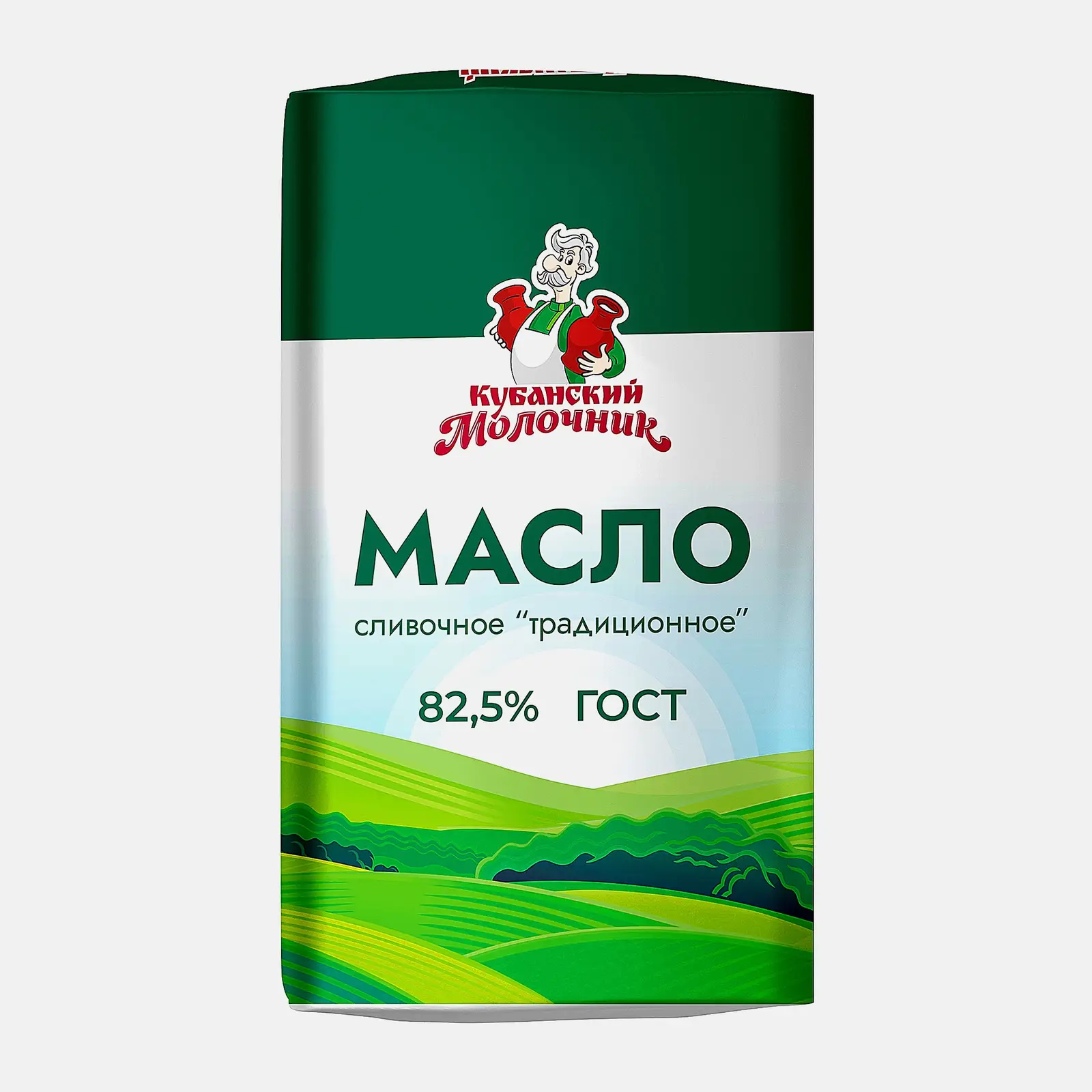 Масло сливочное Кубанский молочник 82.5% 170г