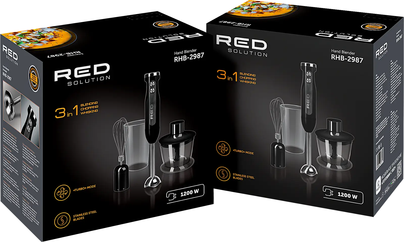 Блендерный набор Red Solution RHB-2987 1200Вт