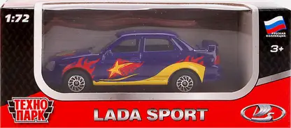 Игрушка Симбат Технопарк Газель/Лада металлическая 7.5см в ассортименте