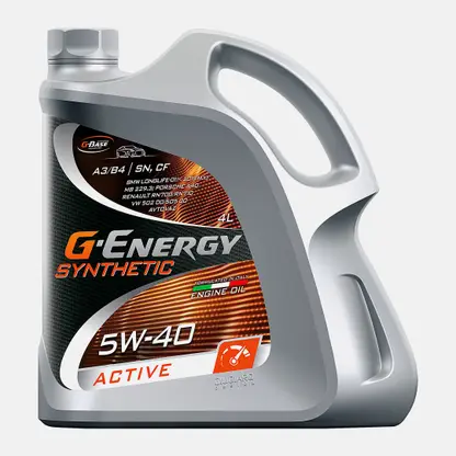 Масло G-Energy Synthetic Active 5W-40 4л