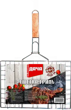 Решетка-гриль Дача универсальная плоская 22*34см