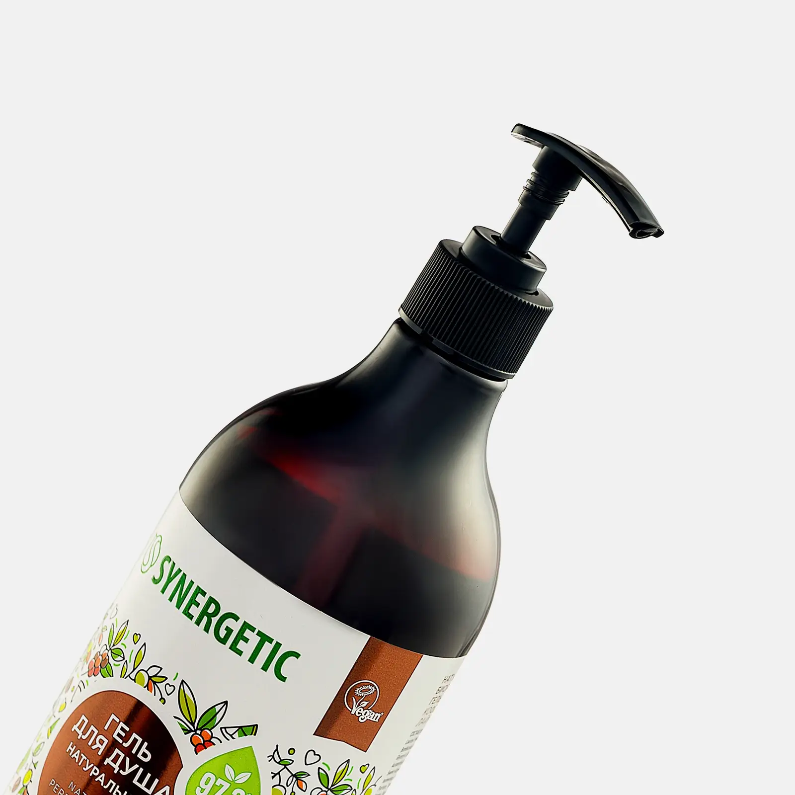 Гель Synergetic Натуральный кофе и лайм 750мл - фото 3 Гель Synergetic Натуральный кофе и лайм 750мл - фото 3