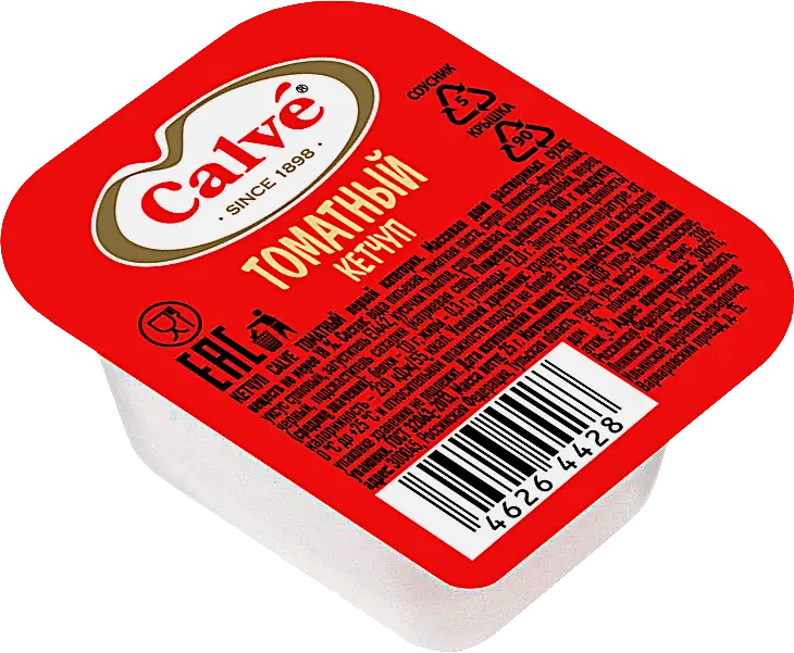 Кетчуп Томатный Calve 25г