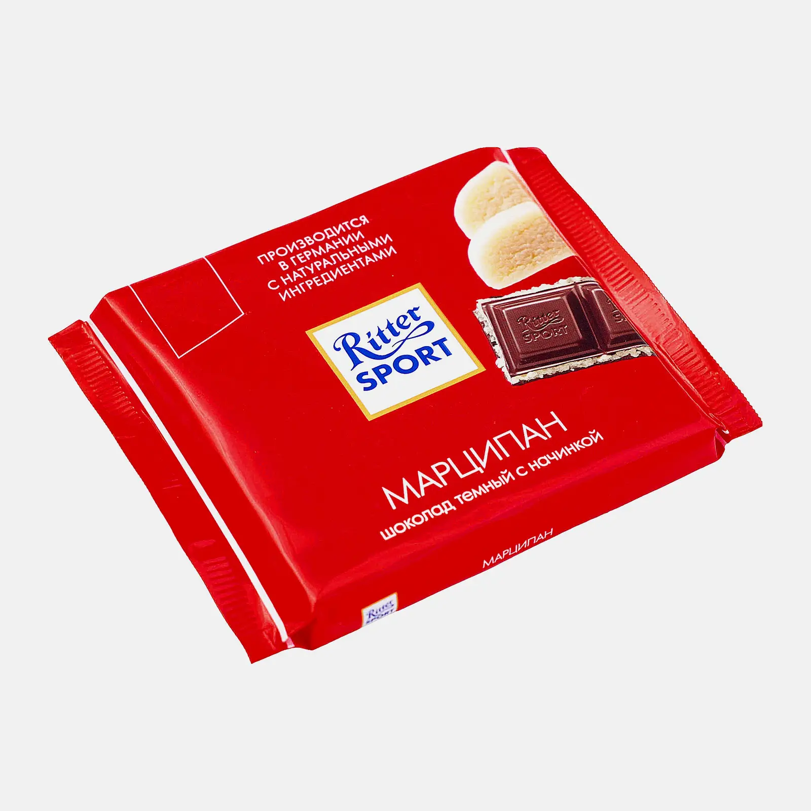 Шоколад Темный Марципан Ritter Sport 50% 100г