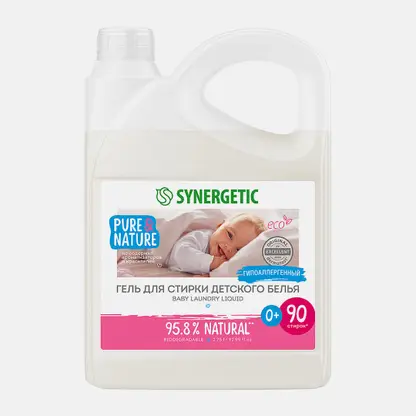 Гель для стирки Synergetic детского белья 2.75л
