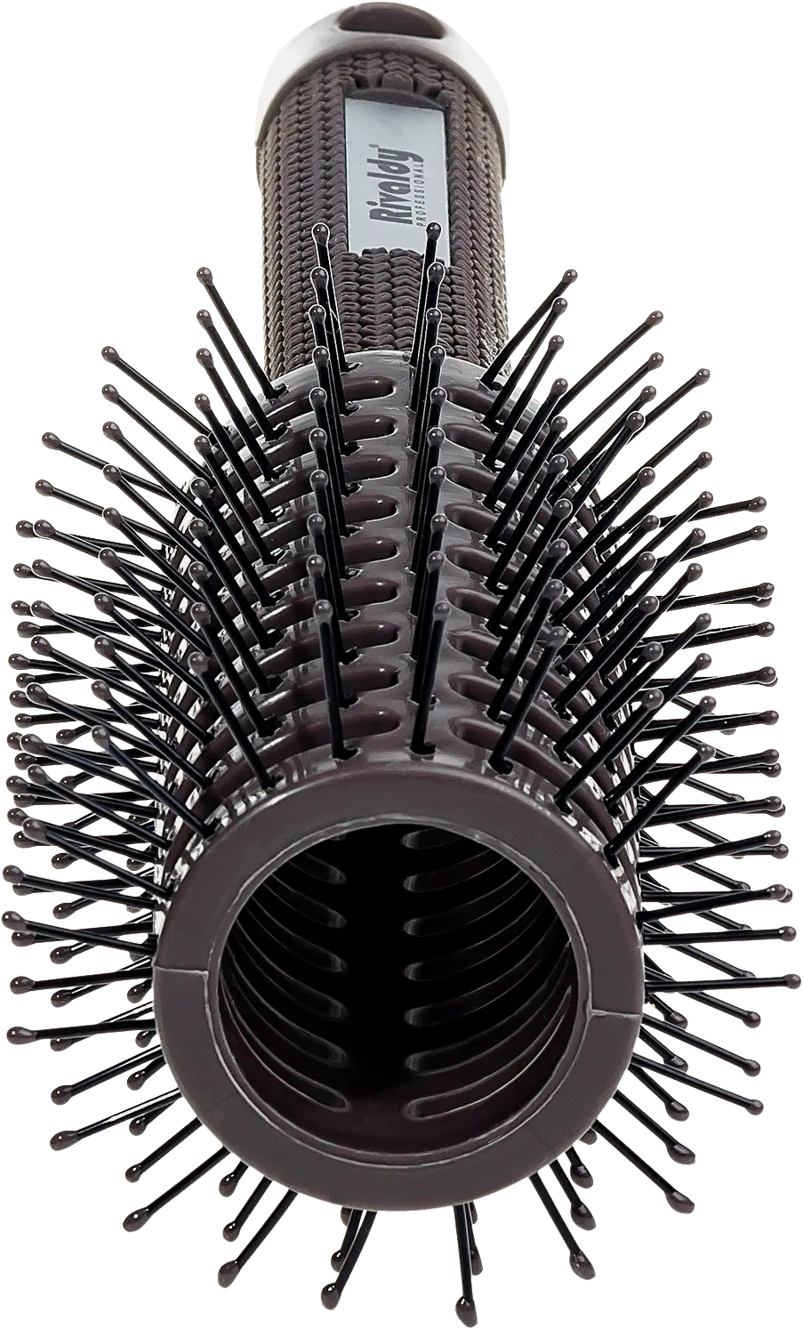 Расческа-брашинг Магнат Brown СМ6862 d-6см 85г