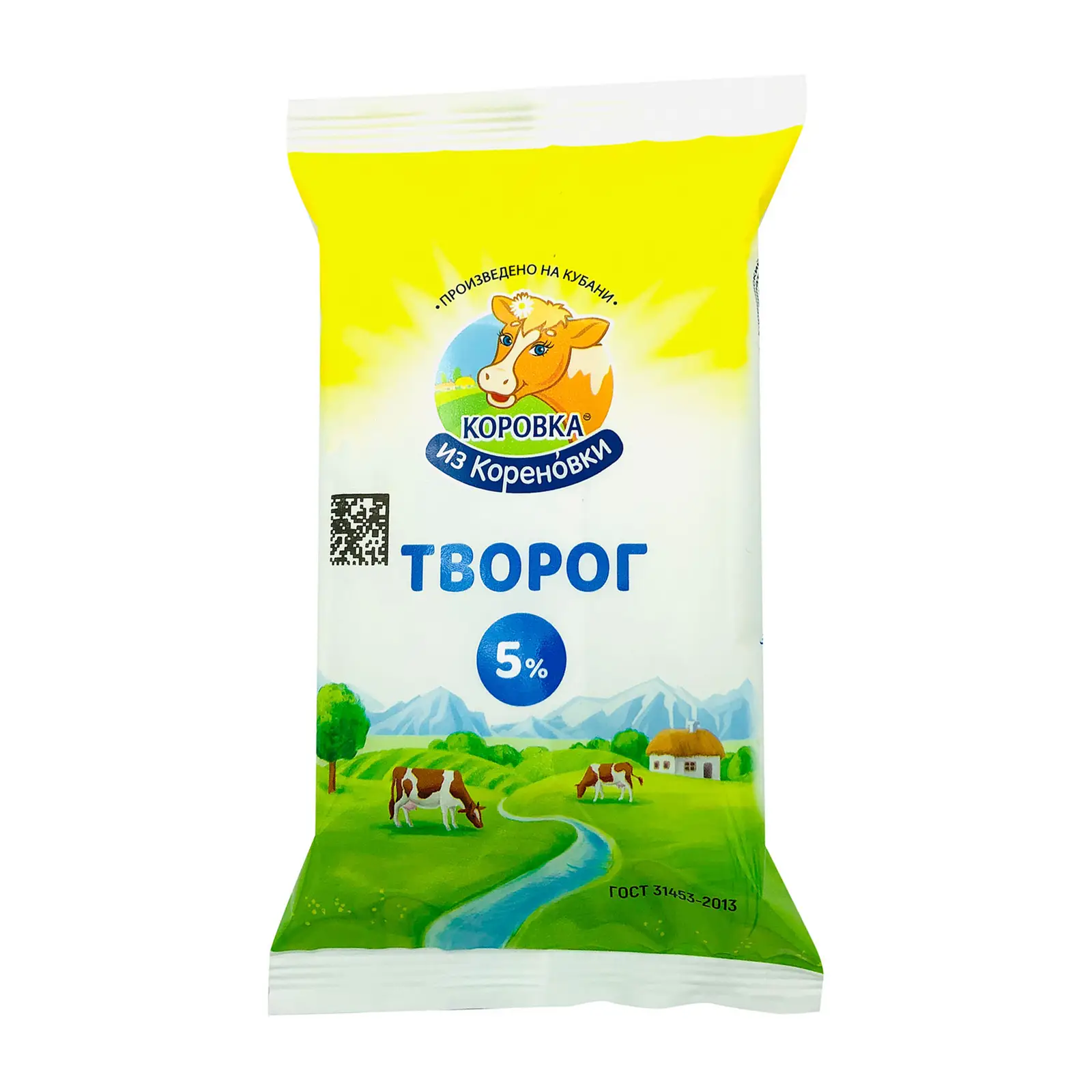 Творог Коровка из Кореновки 5% 180г — в каталоге на сайте сети Магнит |  Краснодар