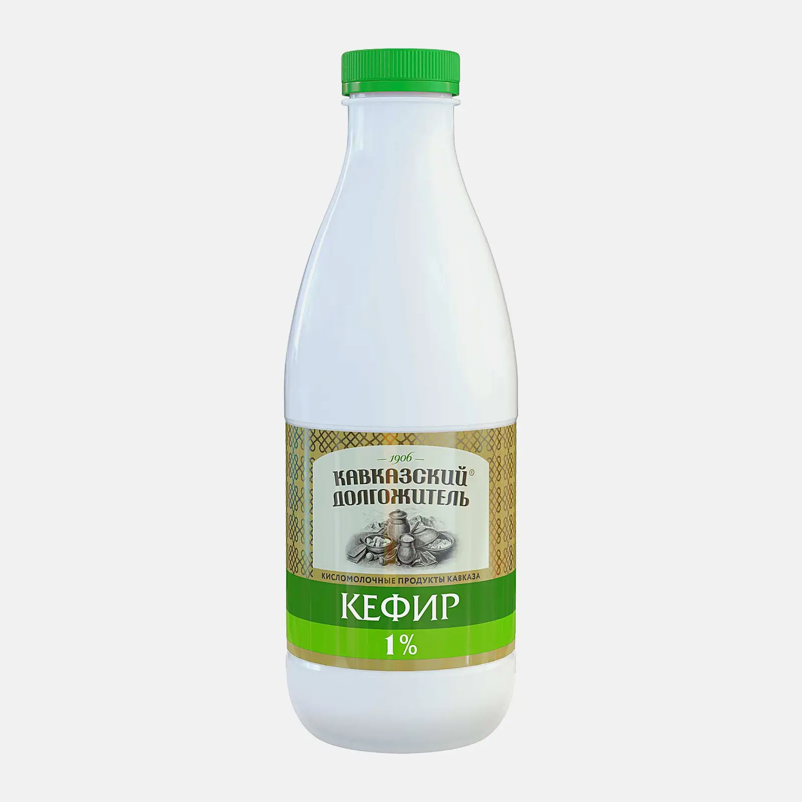 Кефир Кавказский долгожитель 1% 290г