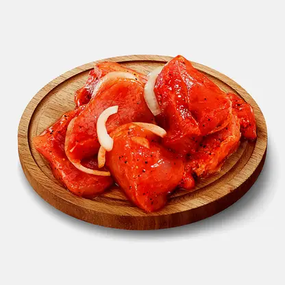 Шашлык из свиной лопатки в маринаде