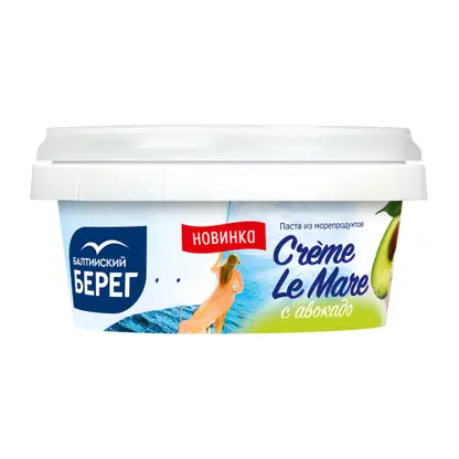 Изображение товара Паста из морепродуктов с авокадо Creme Le Mare 150г