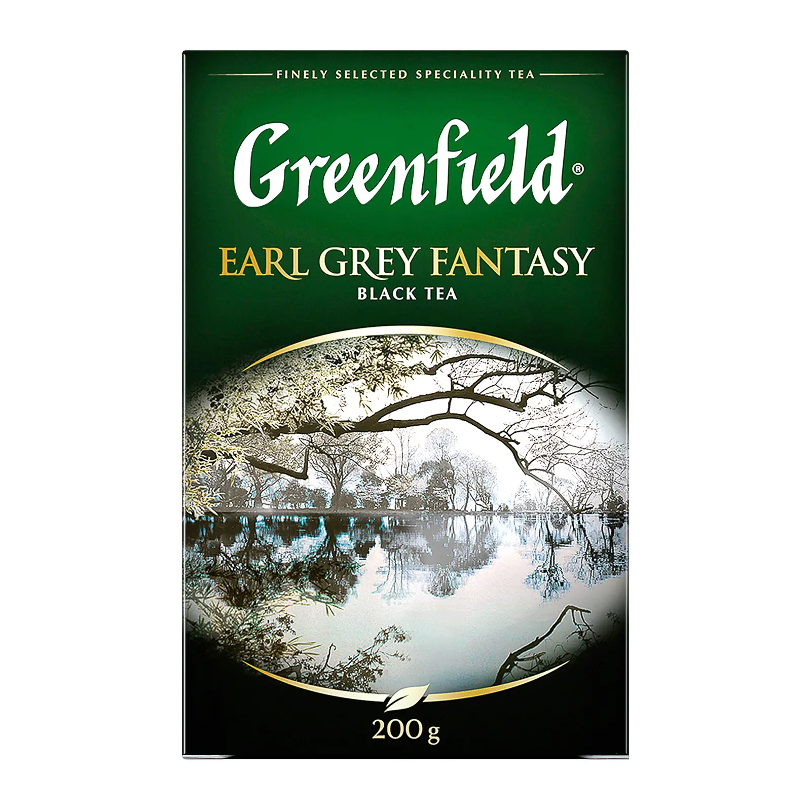 Изображение товара Чай черный Greenfield Earl Grey Fantasy 200г натуральный аромат бергамота