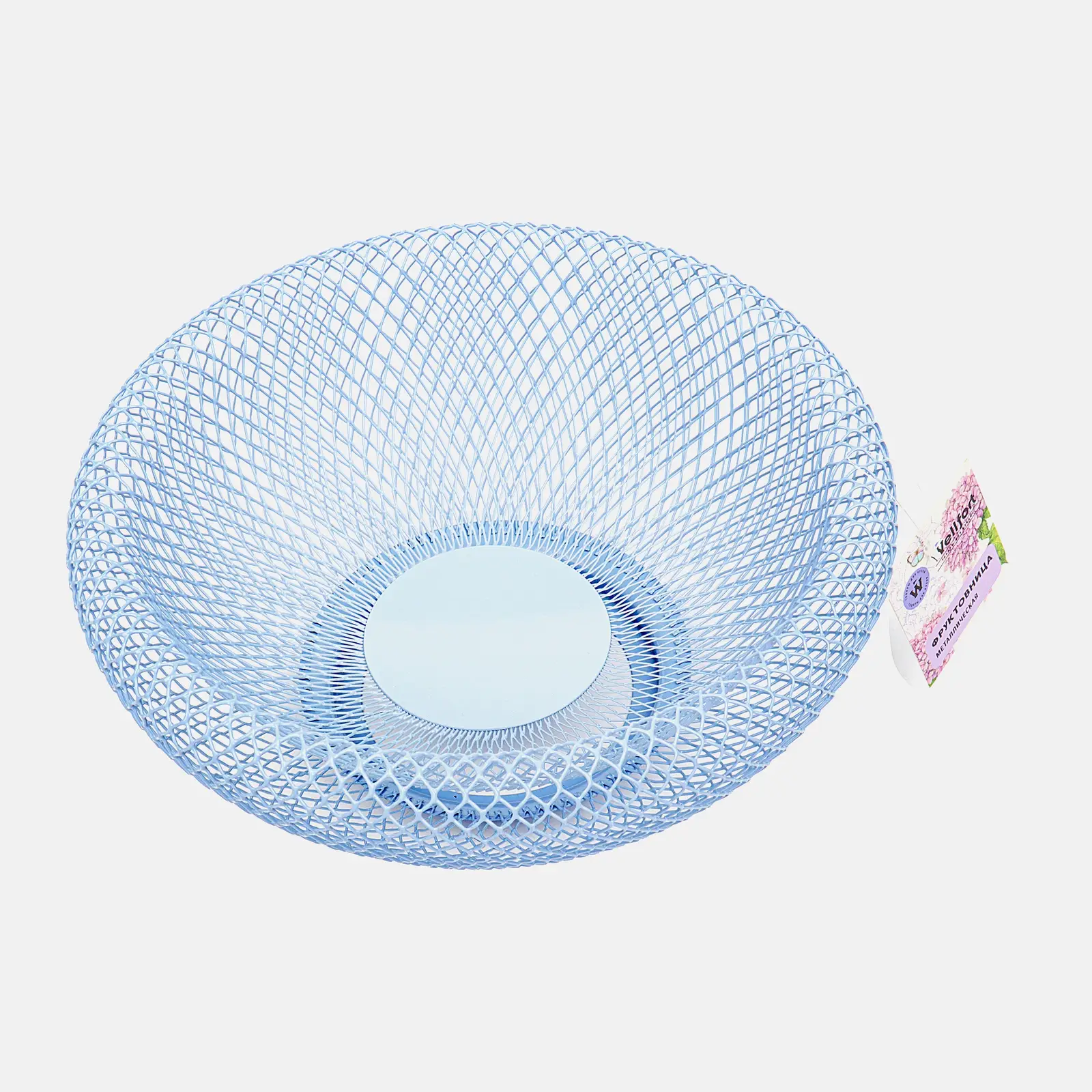 Металлическая фруктовница 25см