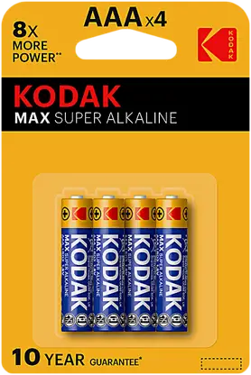 Батарейки Kodak Max Super ААА 4шт