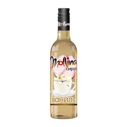 Изображение товара Сироп Mollina со вкусом ванили 345г