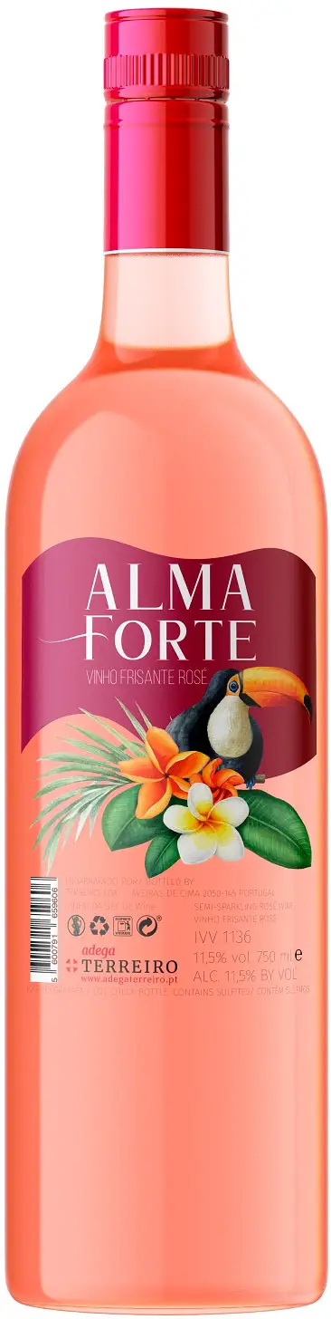 Изображение товара Вино игристое Alma Forte розовое жемчужное сухое 11.5% 750 мл