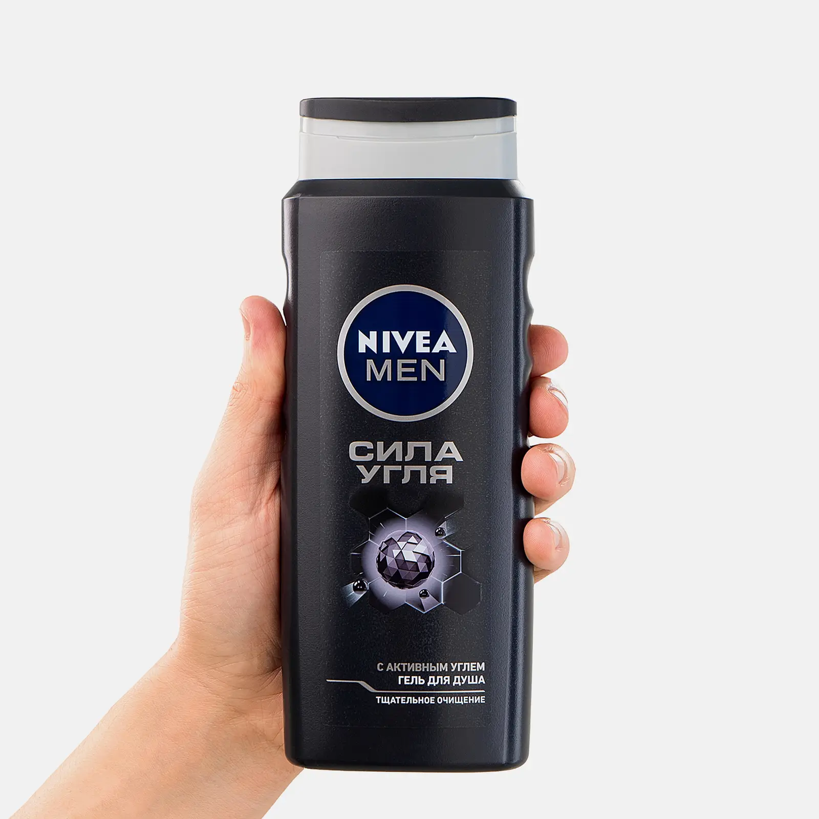 Гель для душа Сила угля NIVEA Men 500мл
