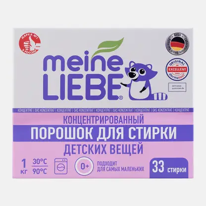 Стиральный порошок Meine Liebe для детского белья 1кг