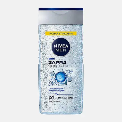 Гель для душа Заряд чистоты NIVEA Men 250мл