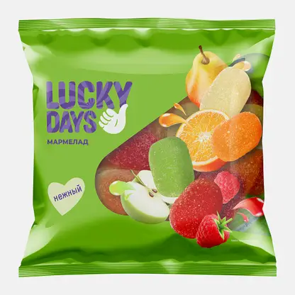 Мармелад Lucky Days Ассорти 300г