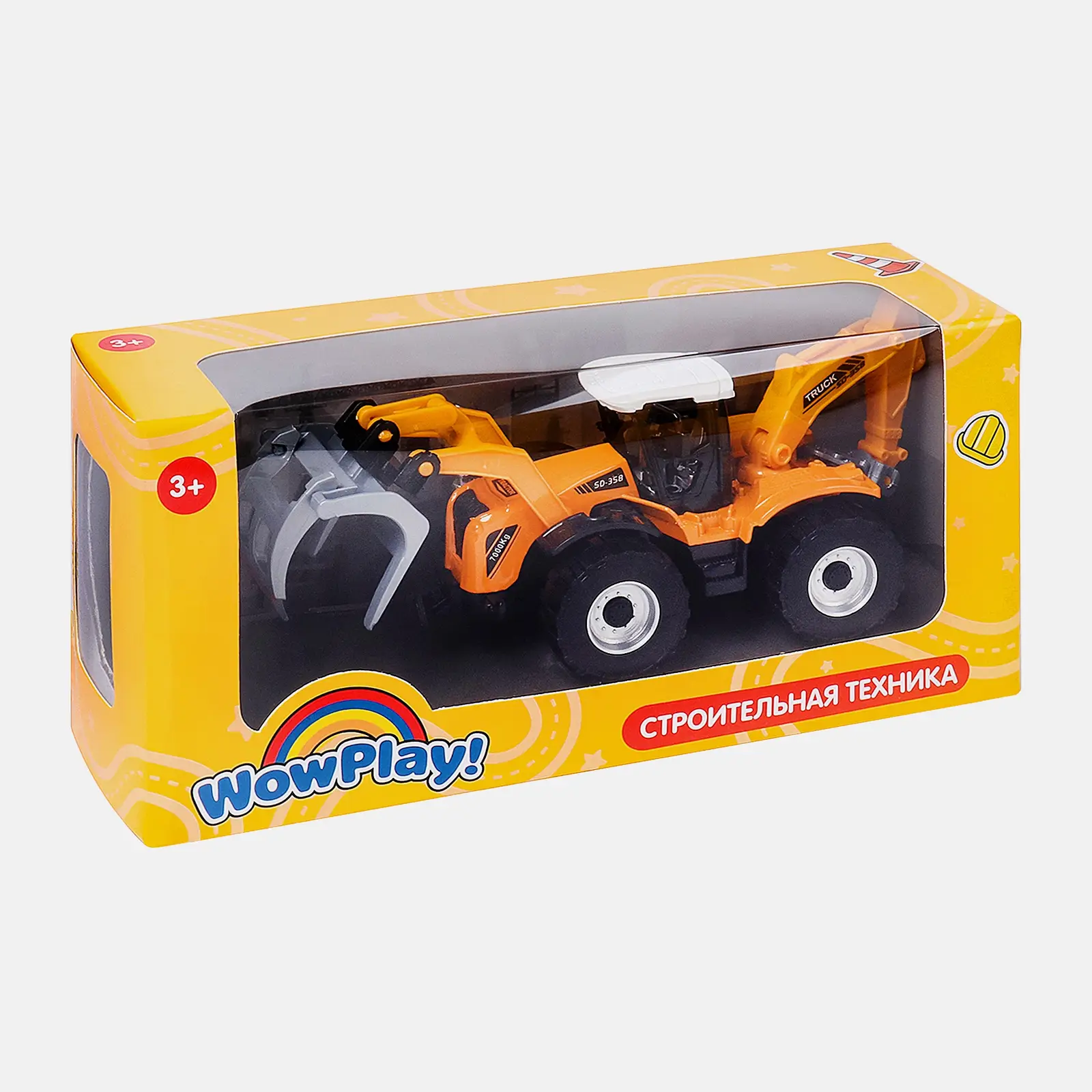 Игрушка YB326350 Машинка строительная техника металлическая в ассортименте - фото 7