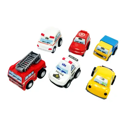 Изображение товара Набор игрушек Автомобили с инерционным механизмом 61.5г 14*3*16см