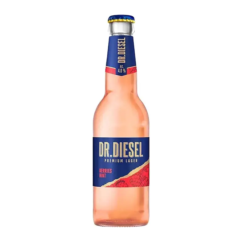 Изображение товара Пивной напиток Doctor Diesel Лесные ягоды 4% 330мл - Светлое пиво