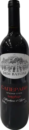 Вино Didi Batoni Саперави красное сухое 14% 750мл