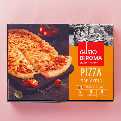 Пицца Gusto Di Roma Римская Маргарита 390г