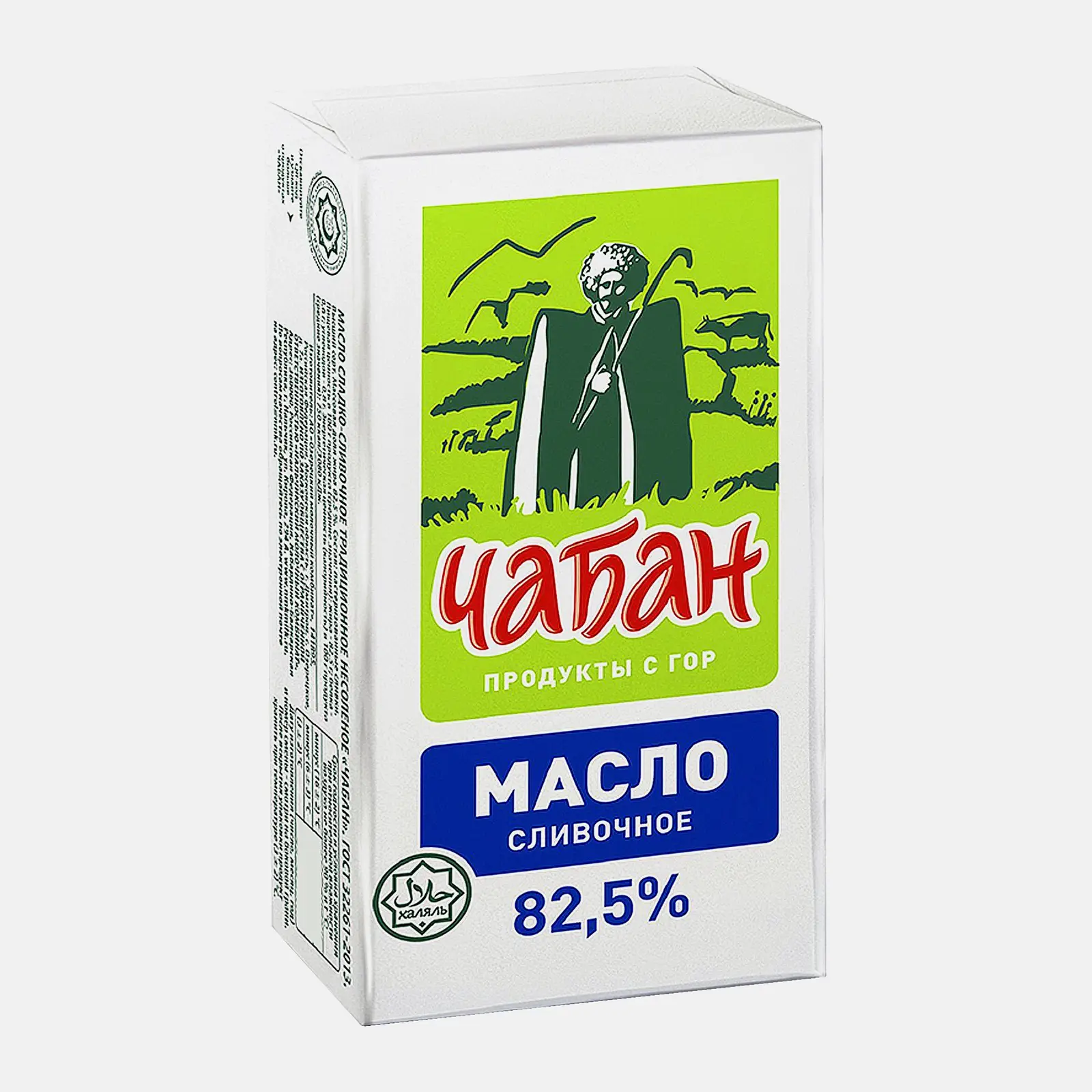 Сливочное масло Чабан 82.5% 380г - фото 2
