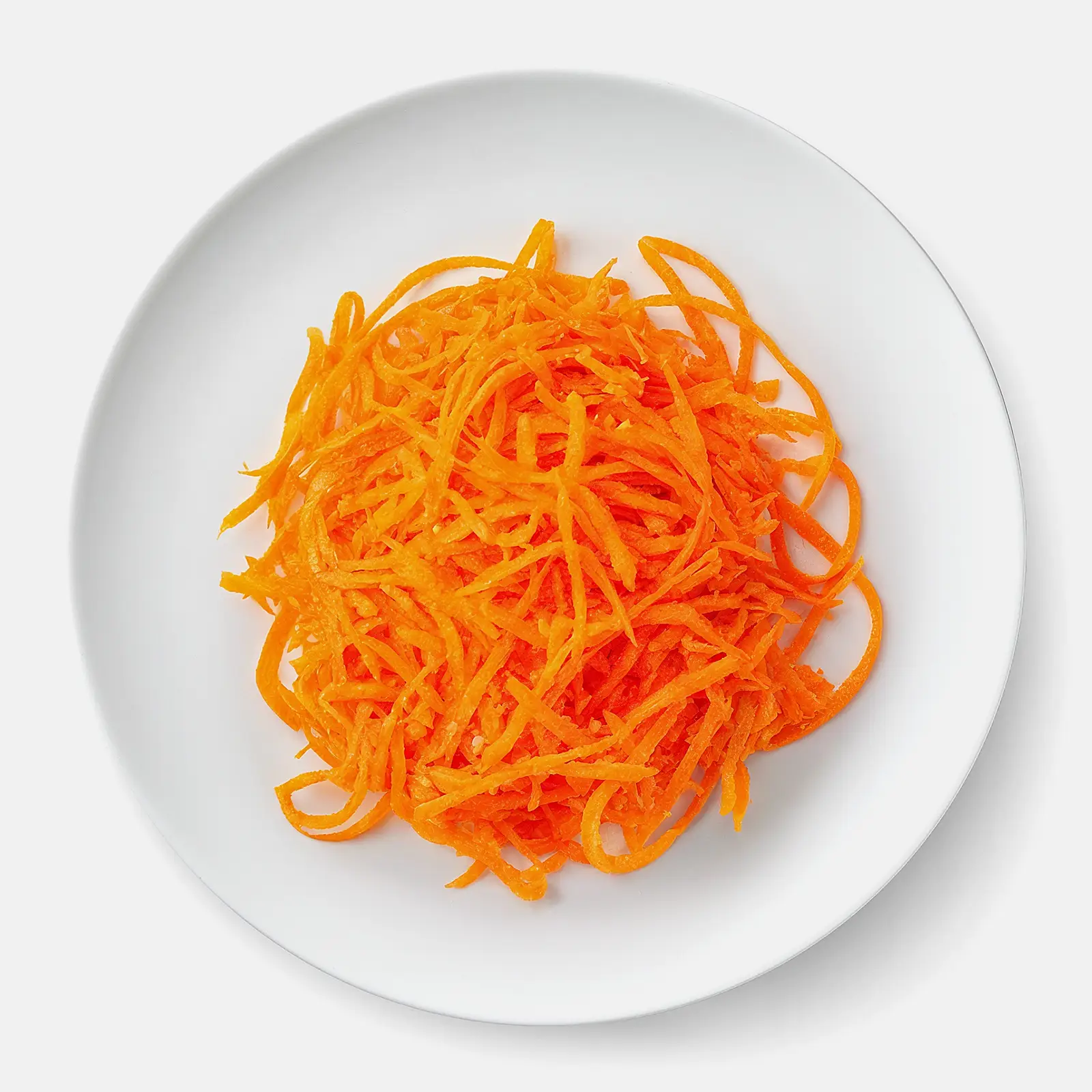 Изображение товара Морковь по-корейски 200г с острым и пикантным вкусом - хрустящая закуска