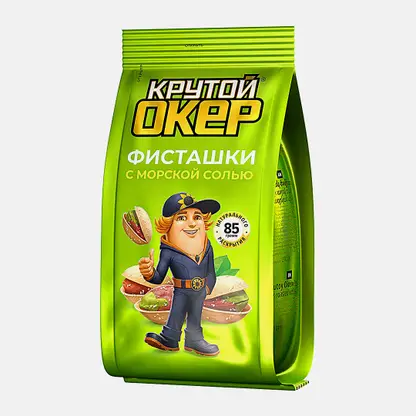 Фисташки с морской солью Крутой Окер 85г